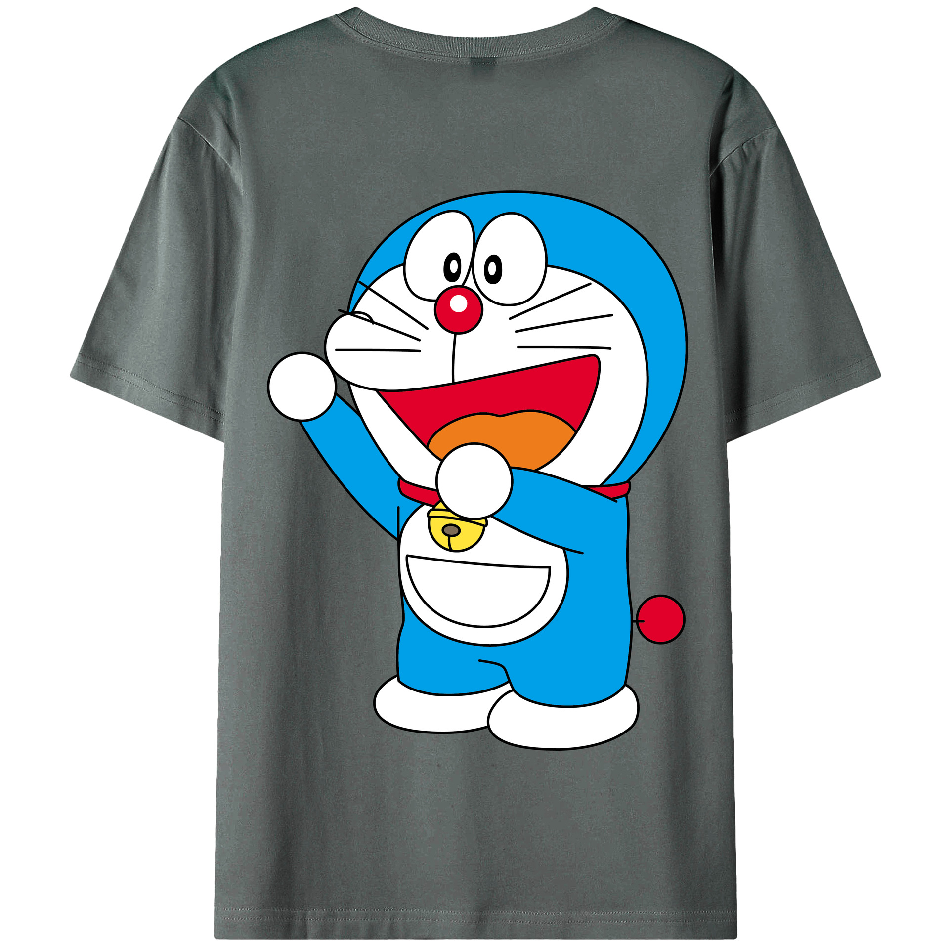 （画像用） ドラえもん Doraemon 綿100％半袖Tシャツ（背面プリント）